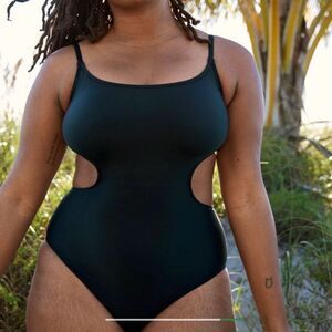 Aerie Black One Piece Swimsuit